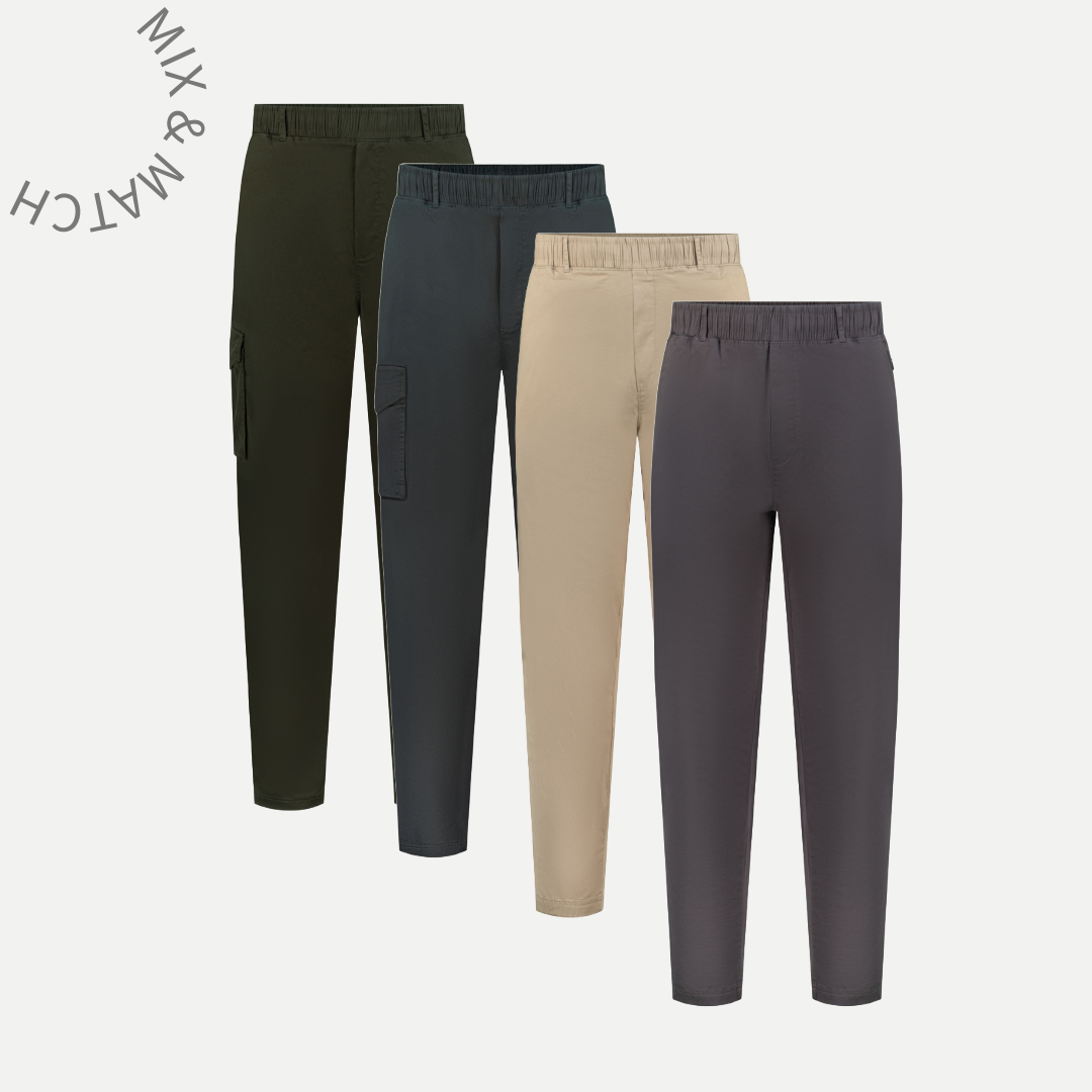 2 “Cargo pants + 2 “All Around pants