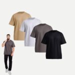 Cloud Pima Oversized T-shirt – Pack of 4 thumbnail