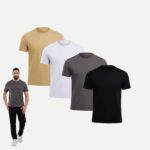 Cloud Pima Round Neck T-shirt – Pack of 4 thumbnail